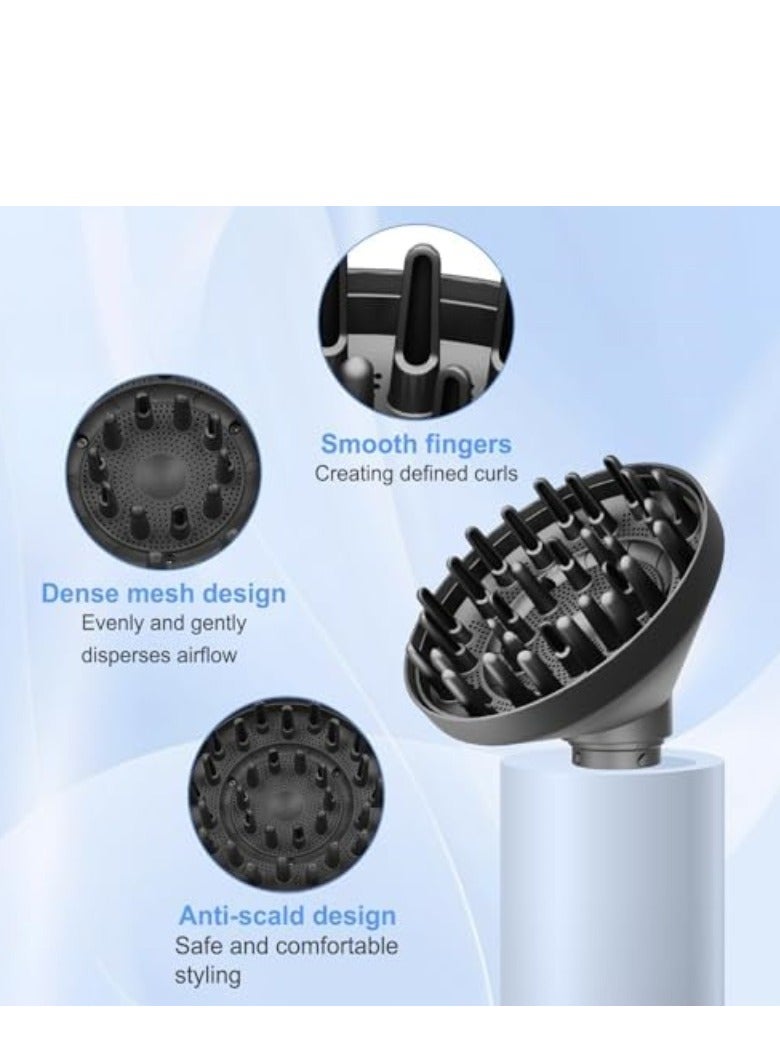 ملحق ناشر الشعر ل Dyson Airwrap ، فوهة ناشر مطورة متوافقة مع Airwrap Styler ، ملحق ناشر ل Airwrap HS01 / HS05 ، للاستبدال رقم الجزء 973365-01 ، ذهبي - Image 3
